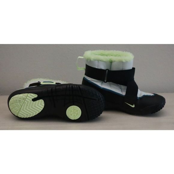 Nike DD0303 Toddler Sz 12.5C Black/Green Flex Advance Winter Snow Boots $72+ - Picture 6 of 6